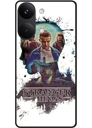Силіконовий бампер чохол для xiaomi poco x8 pro max з малюнком stranger things дивні дива