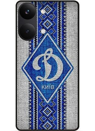 Силіконовий чохол бампер для xiaomi poco x8 pro max з малюнком динамо киев