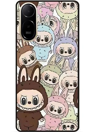 Силіконовий бампер чохол для xiaomi redmi a7 pro з малюнком лабубу labubu