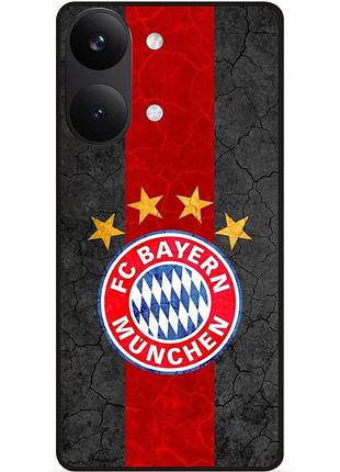 Силіконовий чохол бампер для xiaomi poco x8 pro max з малюнком бавария мюнхен bayern
