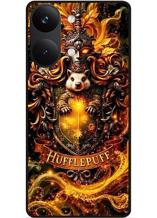 Чохол силіконовий бампер для xiaomi poco x8 pro max пуффендуй hufflepuff harry potter гаррі поттер