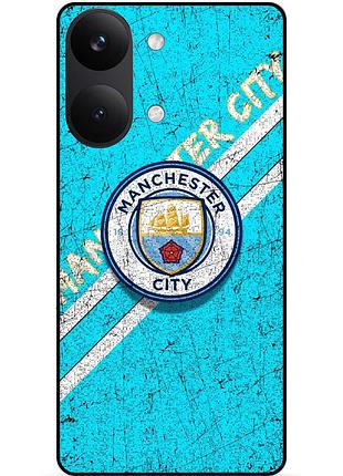 Силіконовий чохол для xiaomi poco x8 pro max manchester city манчестер сіті