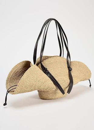 Сумка  корзина  zara оригинал