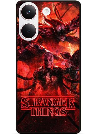 Силіконовий чохол бампер для xiaomi poco x8 pro дивні дива stranger things