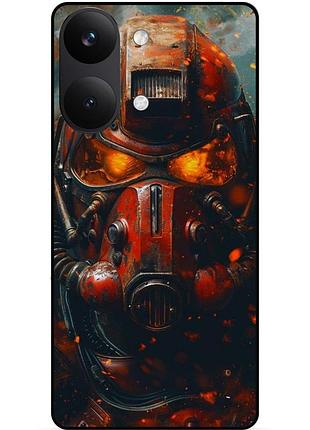 Силіконовий бампер чохол для xiaomi poco x8 pro max фоллаут fallout
