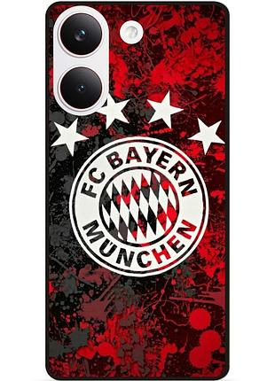 Силіконовий чохол бампер для xiaomi poco x8 pro з малюнком bayern бавария мюнхен