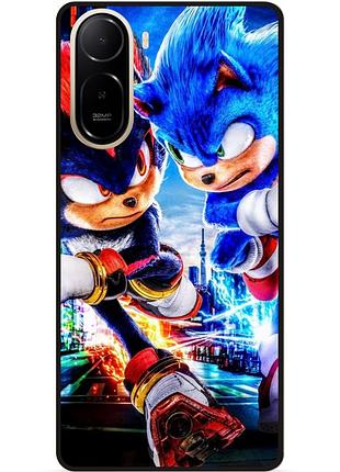 Силіконовий бампер чохол для xiaomi redmi a7 pro з малюнком соник sonik