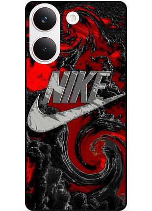 Чохол силіконовий бампер для xiaomi poco x8 pro з картинкою nike найк