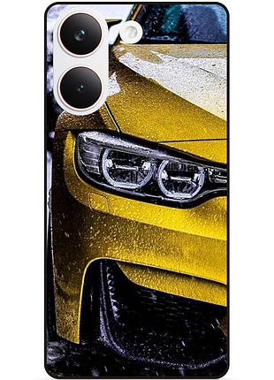 Силіконовий чохол бампер для xiaomi poco x8 pro з малюнком bmw бмв машина авто
