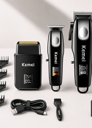 Профессиональный набор для стрижки волос kemei