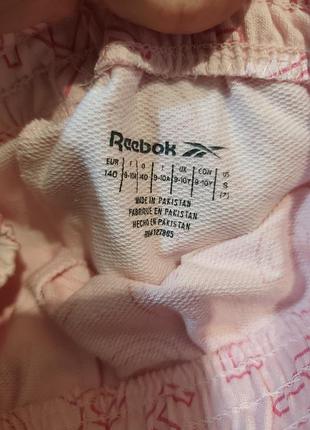 Шорты для девочки reebok 4