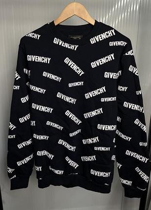 Чоловічий чорний світшот givenchy
