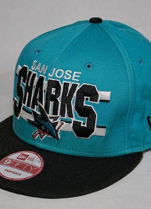 Винтажная кепка new era 9fifty san jose sharks оригинал