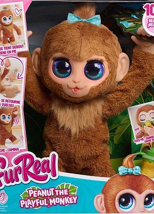 Интерактивные зверушки furreal коровка мегги козочка дейзи обезьянка арахис интерактивная коровка котик furreal friends