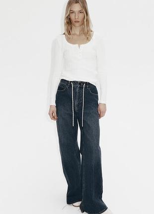 Лонгслів бавовна h&m 2