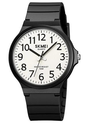 Наручний годинник skmei 2108bkwt-ac black white-ac
