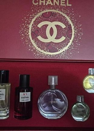 Набор парфюмов chanel mix collection 3×30 ml + 3×7.5 ml