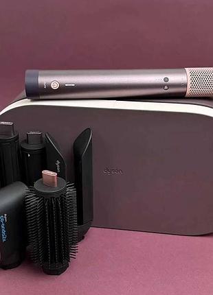 Мультистайлер dyson airwrap coanda 2x hs09 multi-styler & dryer straight+wavy jasper plum