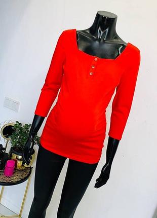 Красный топ для беременных dorothy perkins, новый, размер uk 10 / eur 38