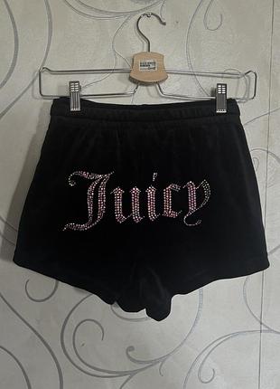 Велюрові шорти juicy couture оригінал на розмір м-l