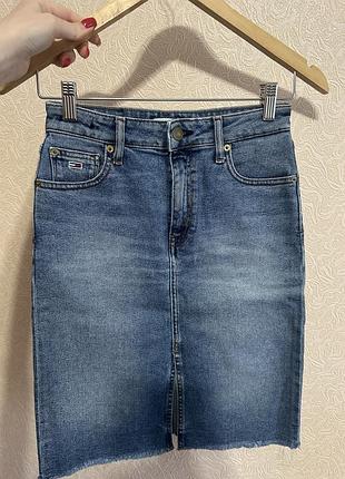Джинсова спідниця tommy jeans