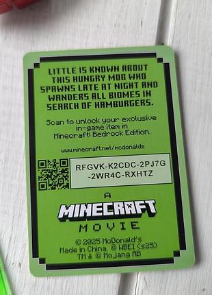 Іграшкова фігурка майнкрафт minecraft 3