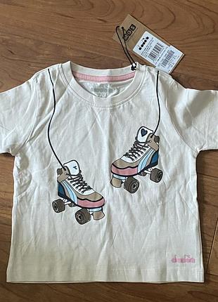 Дитяча футболка  diadora на 4 роки нова!