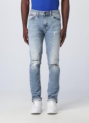 Джинси tommy hilfiger austin slim tapered