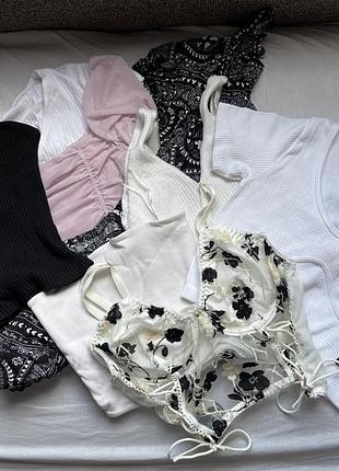 Лот топів мікс бренд zara h&m disney s