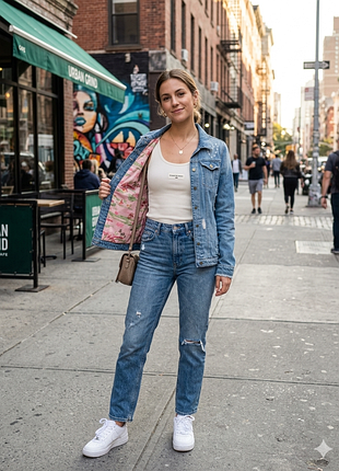 Стильная джинсовая куртка scotch &amp; soda, размер s-m (44-46)