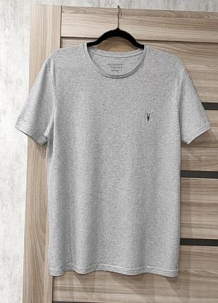 Футболка allsaints сіра