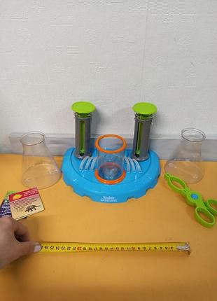 Игровой stem набор learning resources beaker creatures liquid reactor super lab. он создан для проведения «химических» экспериментов 5