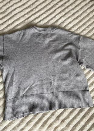 Сірий светр pull&bear 2