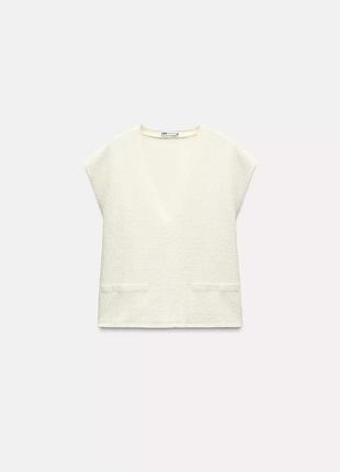 Топ жилетка zara m