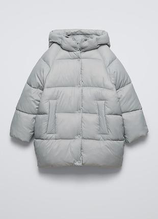 Стьобане пальто zara