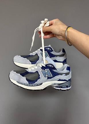 💕 женские кроссовки new balance 2002r “sky blue” premium (3)