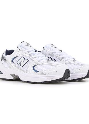 Кросівки жіночі new balance 530 white silver premium (36, 38-39, 41-45 розмір)