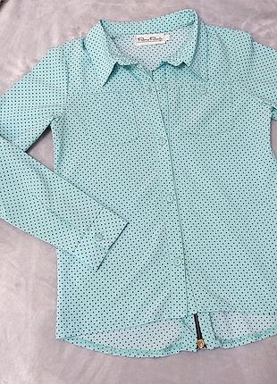 Рубашка блузка на девочку р.38(s/xs)