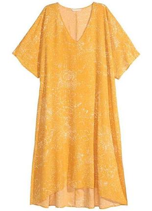 Штапельное пляжное платье свободного кроя h&amp;m