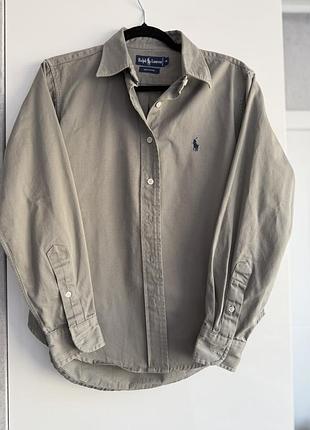 Сорочка ralph lauren classic fit з бавовняним довгим рукавом, розмір xl