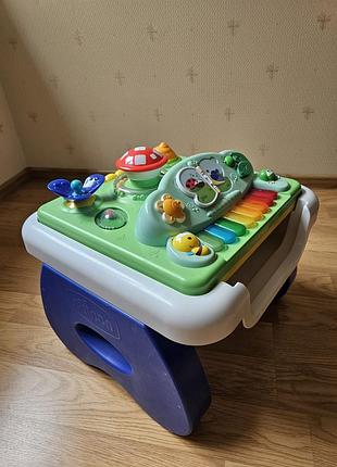 Ігровий столик chicco для дітей,музичний столик оригінал