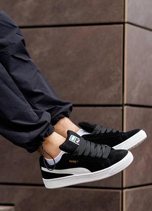 Puma suede black 3