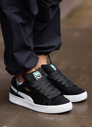 Puma suede black 2