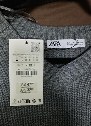 Светр кофта світшот zara 5