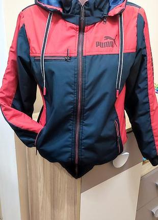 Куртка puma на хлопця р.m/l