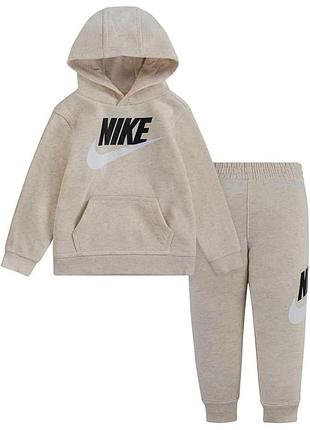 Бежевый демисезонный спортивный костюм на флисе no brand