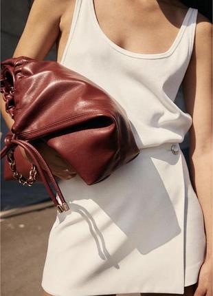Стильна жіноча спідниця шорти h&m молочна спідниця з шортами на літо