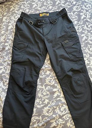 Тактичні штани m-tac aggressor gen ii flex dark navy blue 32/30 сині б/у