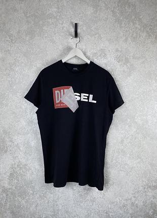 Чоловіча футболка diesel в гарному стані, оригінал l-xl