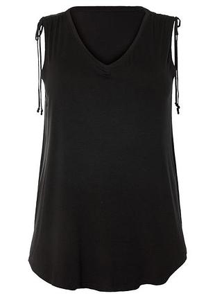 Топ из вискозы для женщины esmara lenzing ecovero 450580 xxl черный